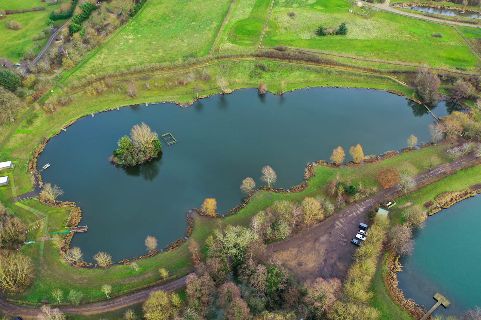 Millennium Lake Rib Valley Fishing Lakes